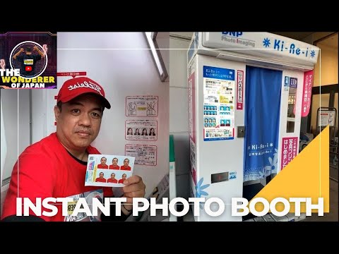 QUICK AND FAST: JAPAN INSTANT PHOTO  BOOTH KIREI II The wonderer of japan