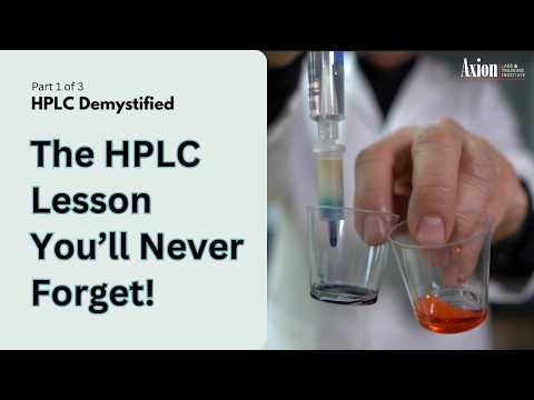 HPLC Demystified Part 1 | Chromatography Theory Explained With Kool-Aid