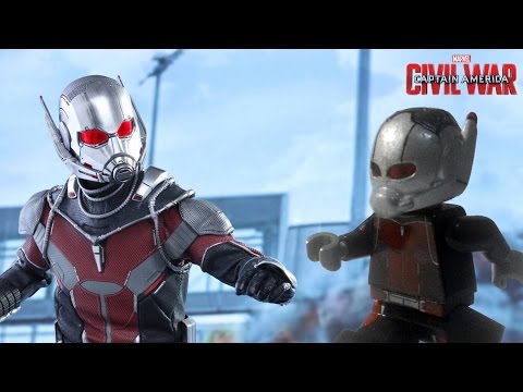 Custom LEGO MARVEL Antman Civil War ver. (Please turn on CC)