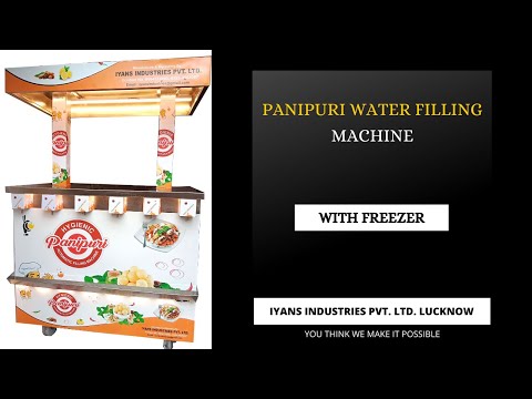 Panipuri Water Dispenser Machine 6 Nozzle Big Model (lucknow )
