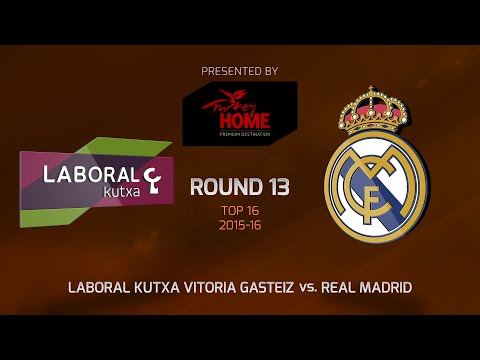 Highlights: Top 16, Round 13, Laboral Kutxa 89-88 Real Madrid