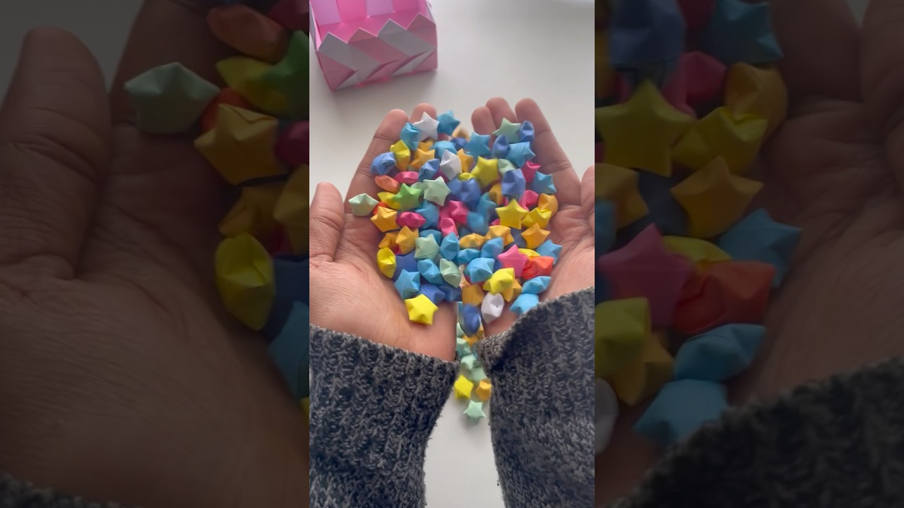 How i make origami mini stars ✨🫶🏻 | Art beats