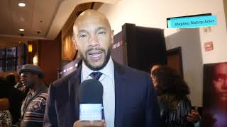 Actor Stephen Bishop gets into a fight with Red Carpet Host for not knowing who he was video