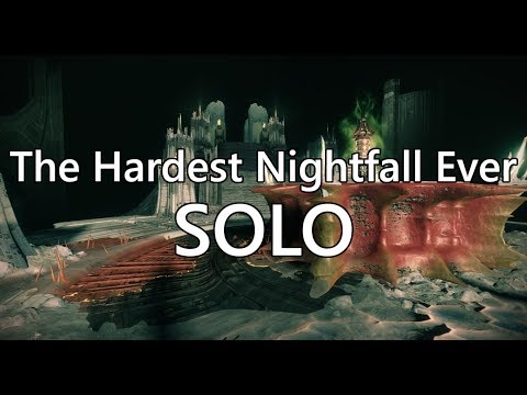 Solo Master Scarlet Keep | Nightfall Ordeal Solo