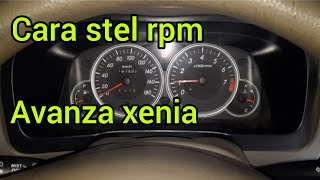 Download lagu Cara mengatur besar kecil nya rpm stasioner avanza xenia mp3