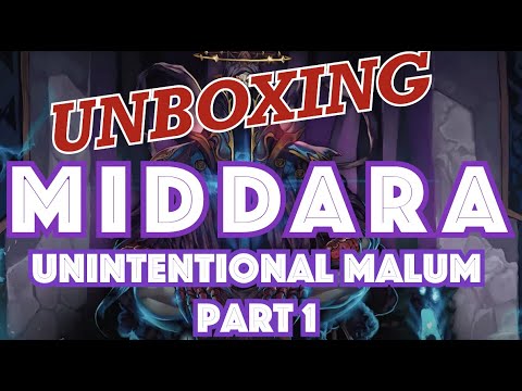 SMGSLT - Unboxing Middara - Unintentional Malum - Part 1 [KICKSTARTER]