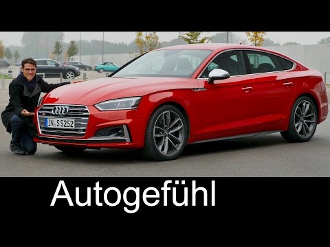 Audi A5 Sportback S-line vs S5 Sportback V6 FULL REVIEW test driven new neu 2017