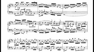 J. S. Bach, Prelude and Fugue on a Theme of Albinoni BWV 923 / 951, Edward Smith harpsichord