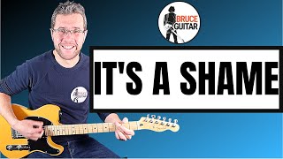 Bruce Springsteen -  It's A Shame guitar lesson