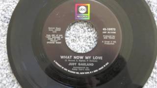 JUDY GARLAND Her Final Single 1967 ABC Records 2016 Remix WHAT NOW MY LOVE/I Feel A Song Coming On