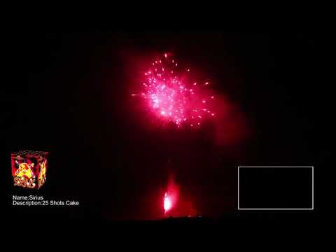 Hallmark Fireworks Sirius Baby Gender Reveal from Snowdonia Fireworks