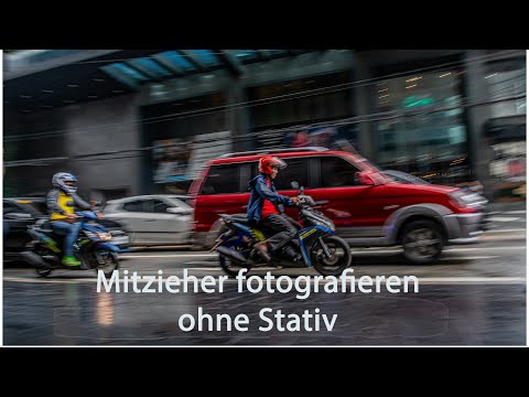 Mitzieher fotografieren ohne Stativ