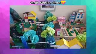 😍Maquete a Importância da Água