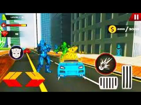 drone robot car transforming game