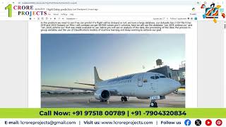 Airlines Delay Prediction Using Machine Learning And Deep Learning