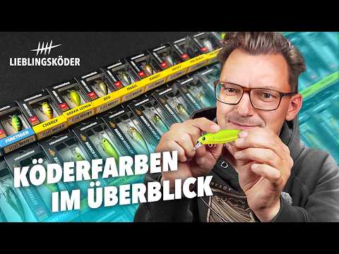 KÖDERFARBEN - Welche brauchst du wirklich? 🤔 🎣 💯
