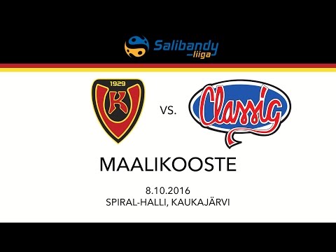 Miesten Liiga: Koovee-Classic, 8.10.2016, Maalikooste