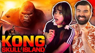 KONG: SKULL ISLAND MOVIE REACTION! Kong Vs. Skull Crawler is INSANITY! First Time Watching