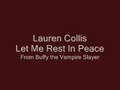Let Me Rest In Peace - Buffy the vampire slayer ...