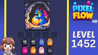 Pixel Flow Level 1452 Solution Walkthrough
