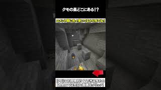 【マイクラ】クモの巣どこにあある！？ #マイクラ #マインクラフト #逃走中  #shorts