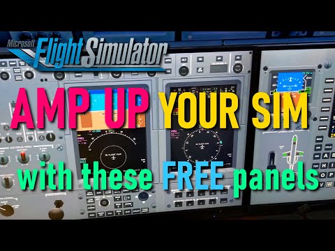 MSFS: Amp Up Your Sim with these FREE Panels