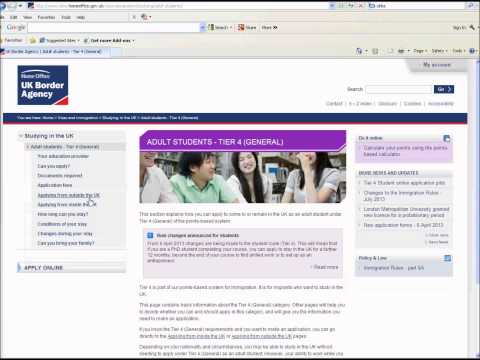 Entry Clearance -online application Introduction