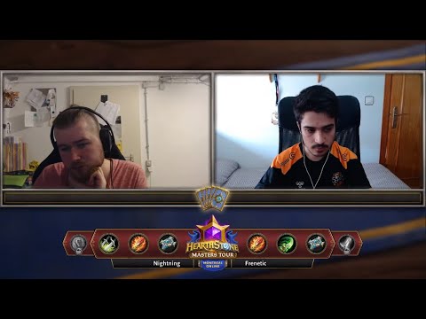 Nightning vs Frenetic - Quarterfinal - Hearthstone Masters Tour Online: Montreal