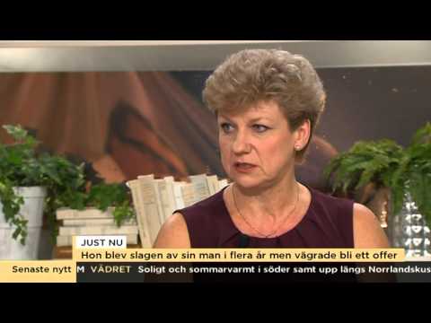 Maria Blomqvist blev slagen av sin man men vägrade bli ett offer - Nyhetsmorgon (TV4)