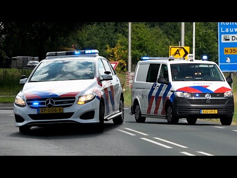 P1, Politie Bikebus Westerkwartier en Noodhulp Burgum in Buitenpost