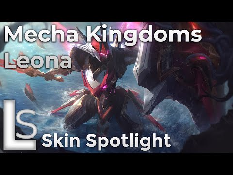 Mecha Kingdoms Leona - Skin Spotlight - Mecha Kingdoms - League of Legends - LoL Skins - 10.22.1