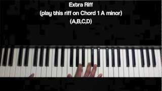 Bone Thugs N Harmony - &quot;Mind Of A Souljah&quot; Piano Tutorial in A minor