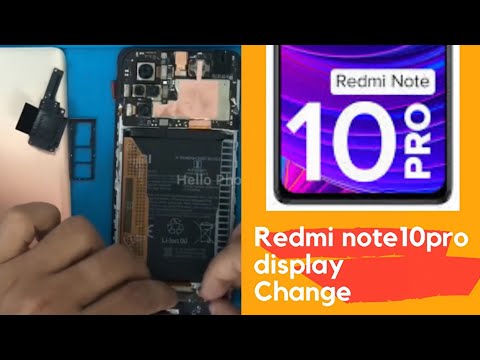 REDMI NOTE 10 PRO DISPLAY CHANGE | redmi note 10 pro screen replacement #REDMI #NOTE10PRO #DISPLAY
