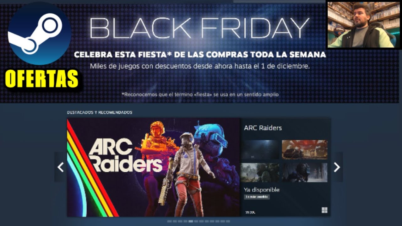 OFERTAS DE BLACK FRIDAY STEAM 2025 (PC) ✅ Recomendaciones de juegos y Rebajas interesantes