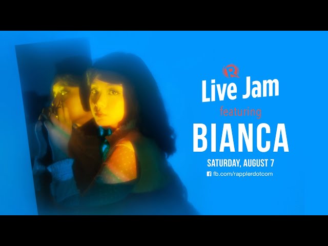 [WATCH] Rappler Live Jam: Bianca