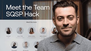 How to Create a Meet The Team Section on Squarespace