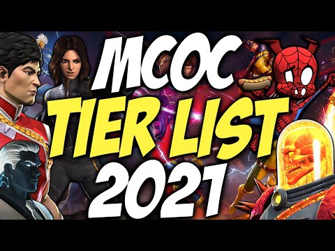 MCOC Tier List 2021 | Best Champions In Marvel Contest Of Champions | May 2021