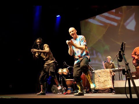Mzansi Gumboot & Live Dance – Wouter Kellerman (Flute) & Lamine Sonko