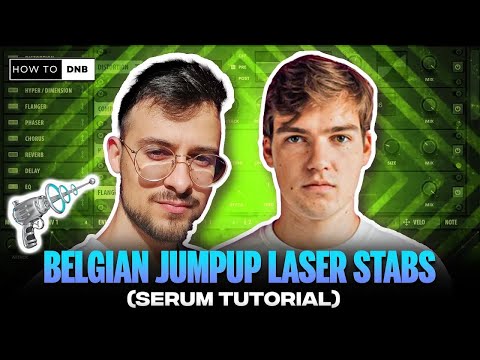 How to: CRAZY Jumpup DNB Laser Stabs like Captain Bass, Sota, Kryptek. #dnbtutorial