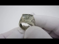 Видеообзор Мужское серебряное кольцо "Архангел Михаил" 2100570