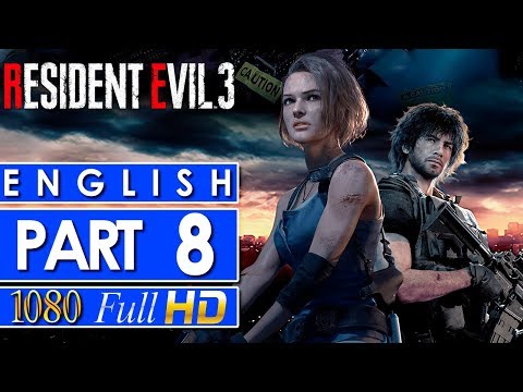 Resident Evil 3 Remake Gameplay Walkthrough Part 8 🎮 NO COMMENTARY