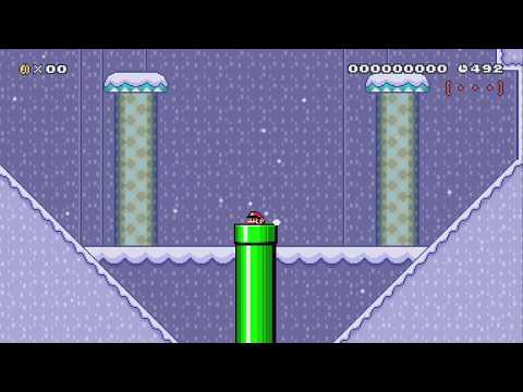 Trials of Chilly Cavern by Jamie'v' - Super Mario Maker 2 - No Commentary 1bx