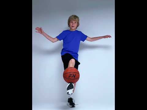 Миниатюра изображения товара Футболка спортивная детская FN Basic / KFN4011007-400 (р.120, синий)