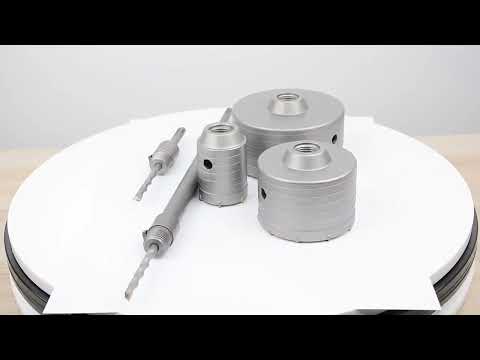30-160mm Concrete Hole Saw Electric Hollow Core Drill Bit rick Concrete Cement Stone Hole Opener