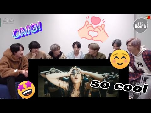 BTS reaction on - BIBI Vengeance Performance Video.