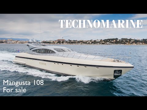 TECHNOMARINE - 33.5M MANGUSTA 108 YACHT FOR SALE