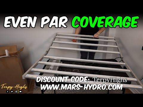 MASSIVE LIGHT!!!  Mars Hydro FC6500 Unboxing, Overview, & PAR test