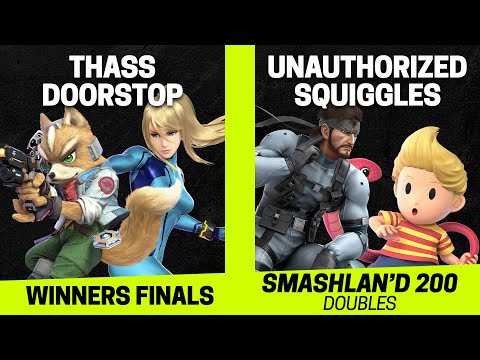 SmashLAN'd 200 Doubles Winners Finals - Thass/Doorstop vs unauthorized/Squiggles - SSBU Tournament