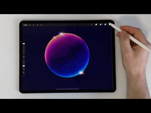 How to Draw a Bubble in Procreate - iPad Pro Drawing Tutorial
