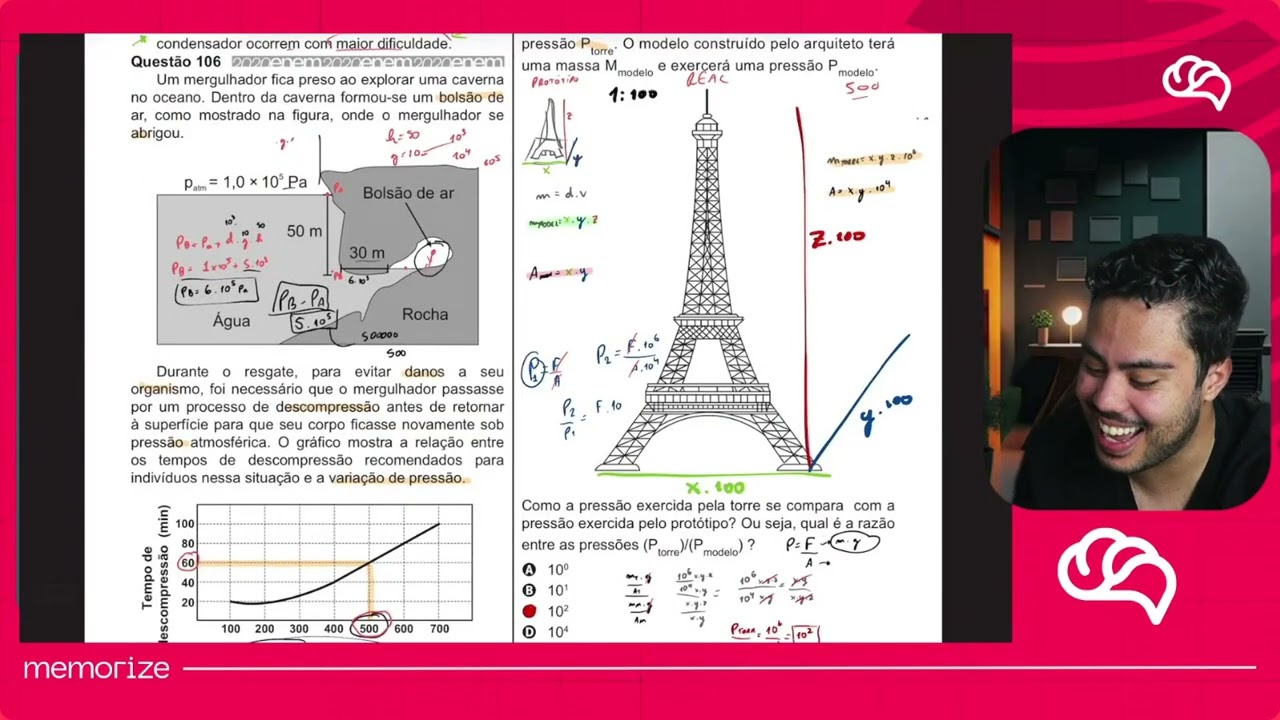 Resolução em Vídeo — Questão 111 ENEM 2020